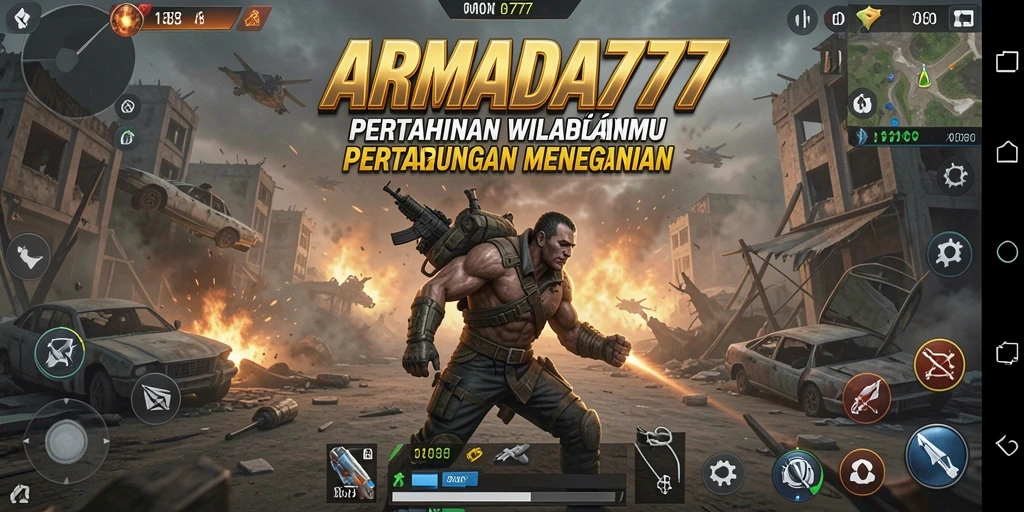 Gameplay seru Tower Defense di ARMADA777 dengan menara yang beragam.
