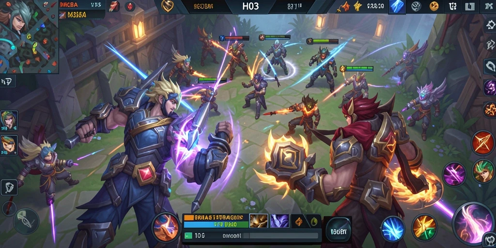 Gameplay seru dan strategis di H03 yang memukau.