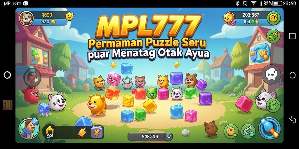 Tampilan gameplay menarik dari MPL777 yang penuh tantangan Puzzle.