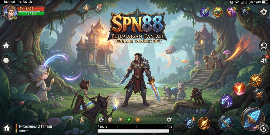 Screenshot gameplay seru SPN88 yang menunjukkan pertempuran mendebarkan.