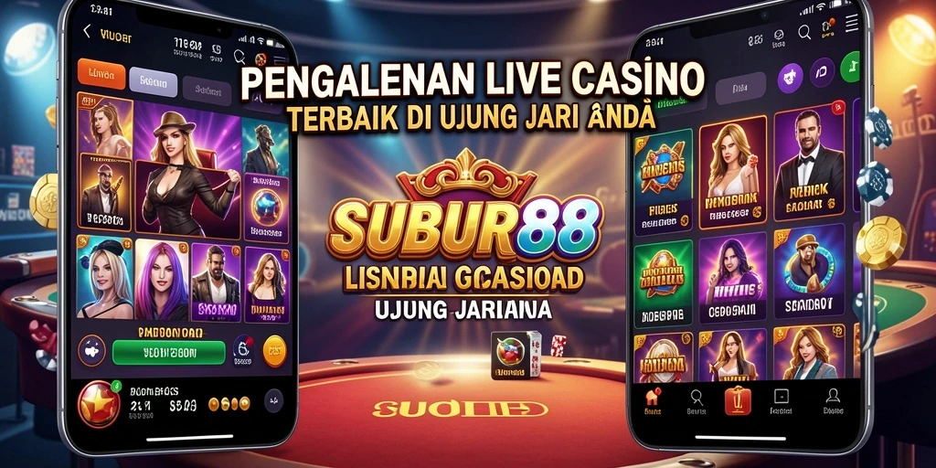 Tampilan gameplay SUBUR88 dengan dealer langsung yang menghibur.