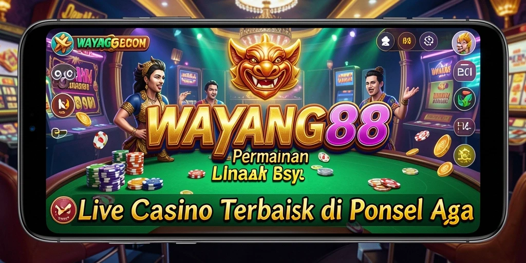 Tampilan gameplay Live Casino yang menarik dan interaktif.