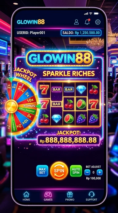 Aplikasi terdaftar dengan jelas di glowin88 untuk kemudahan akses.